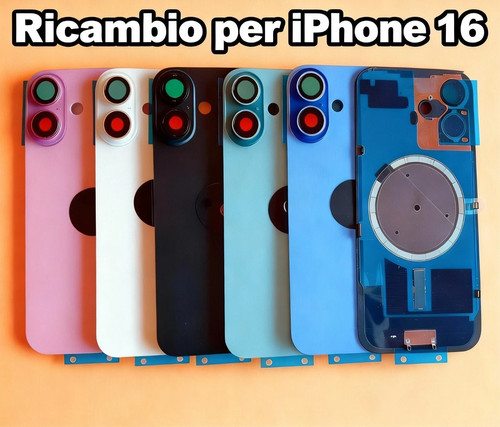 Scocca magnetica vetro iphone - scocca,